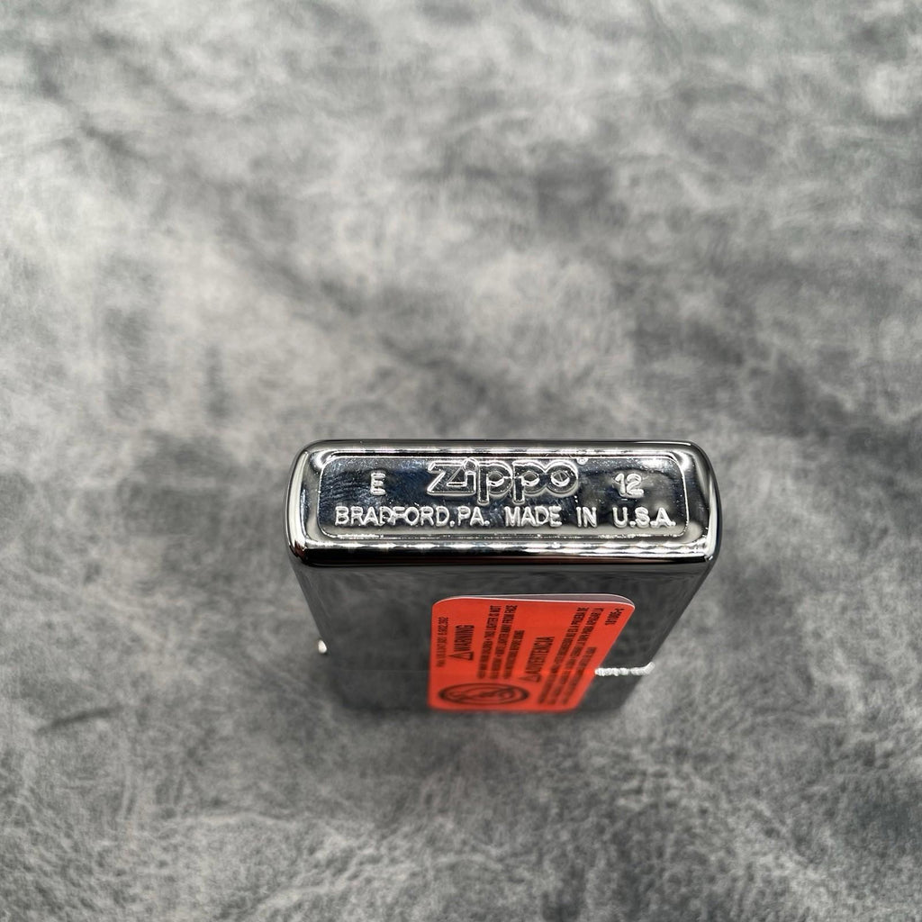 Vintage 2012 Hard Rock Cafe Memphis High Polish Chrome Zippo Lighter NEW