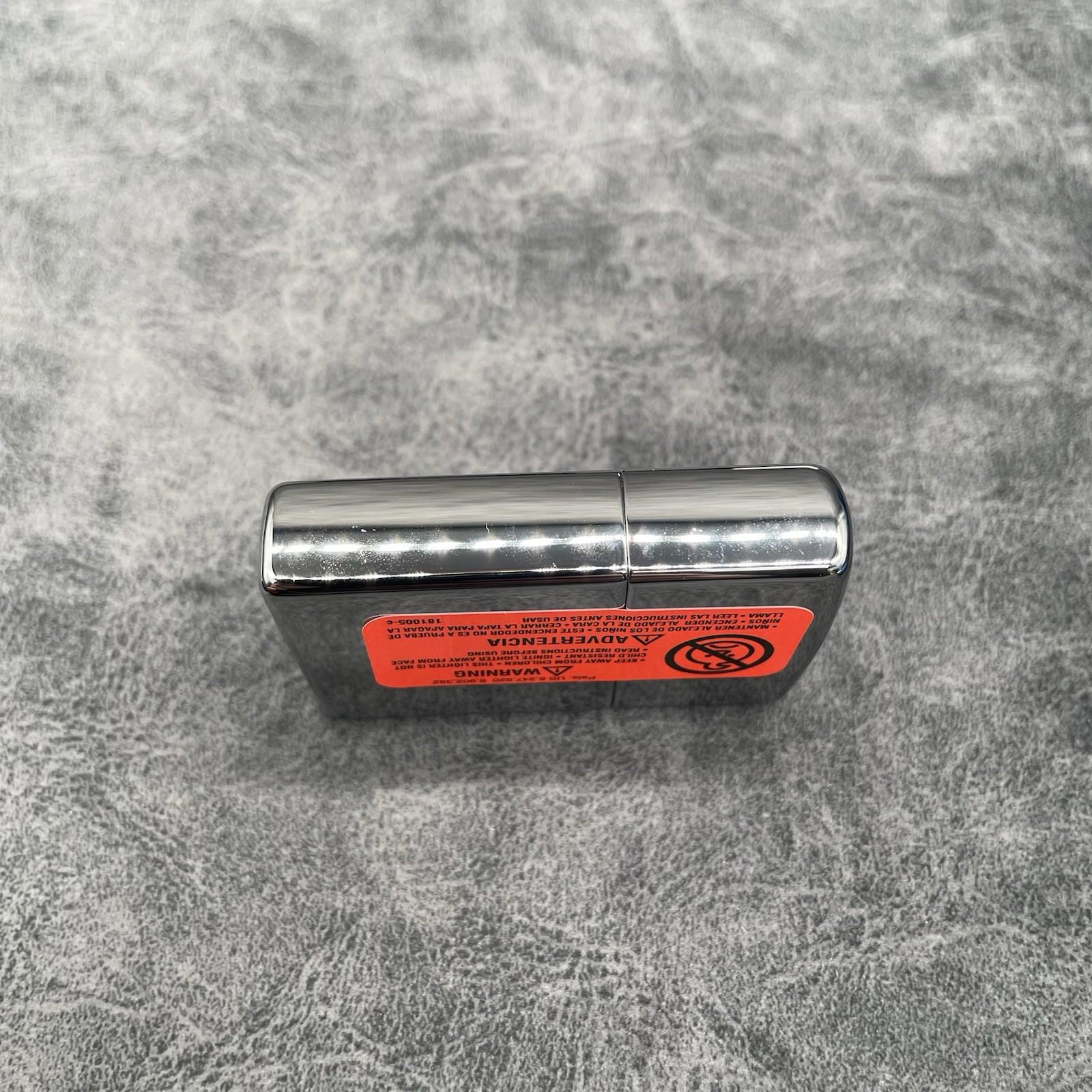 Vintage 2012 Hard Rock Cafe Memphis High Polish Chrome Zippo Lighter NEW