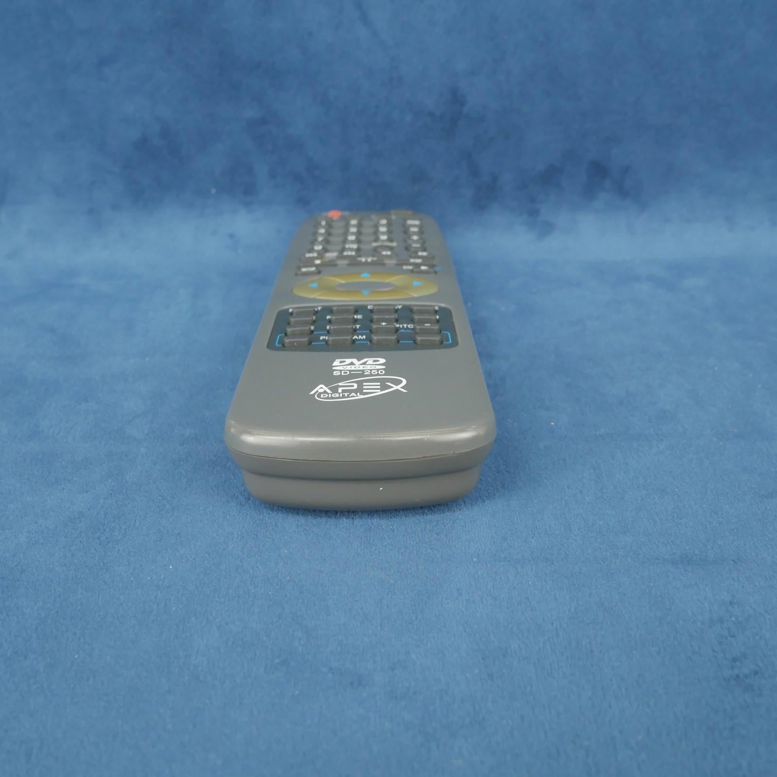 Vintage Remote Control DVDvideo SD - 250 APEX Digital
