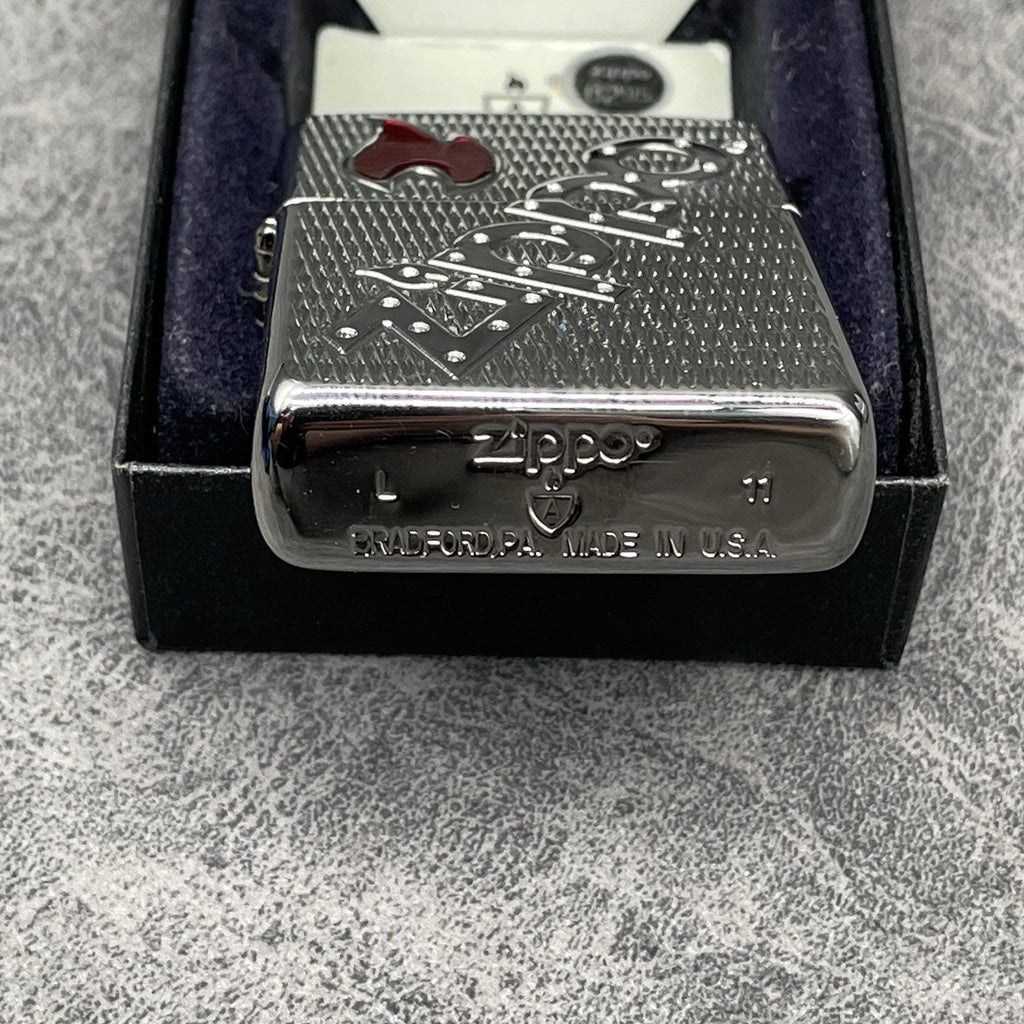 VINTAGE ZIPPO BOLTED ARMOR LIGHTER NEW IN BOX 20991 Zippo Bolted ( L Zippo 11 )