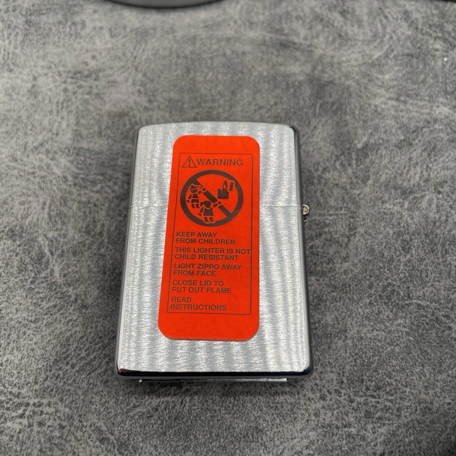 ZIPPO 200HW.105 ELVIS PRESLEY SOH on Brushed Chrome Lighter - OCT (J) 2000