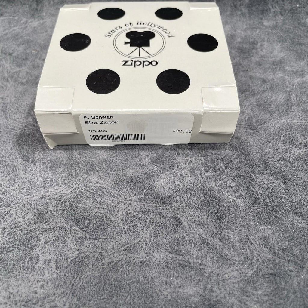 ZIPPO 200HW.105 ELVIS PRESLEY SOH on Brushed Chrome Lighter - OCT (J) 2000