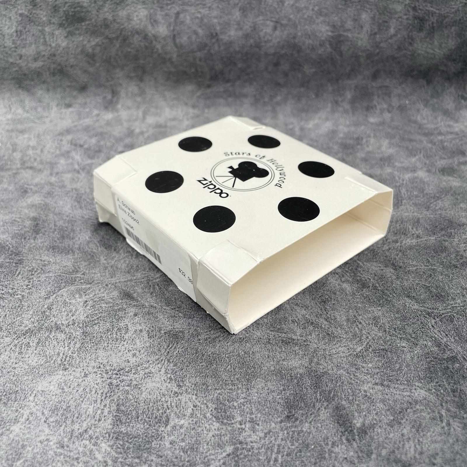 ZIPPO 200HW.105 ELVIS PRESLEY SOH on Brushed Chrome Lighter - OCT (J) 2000