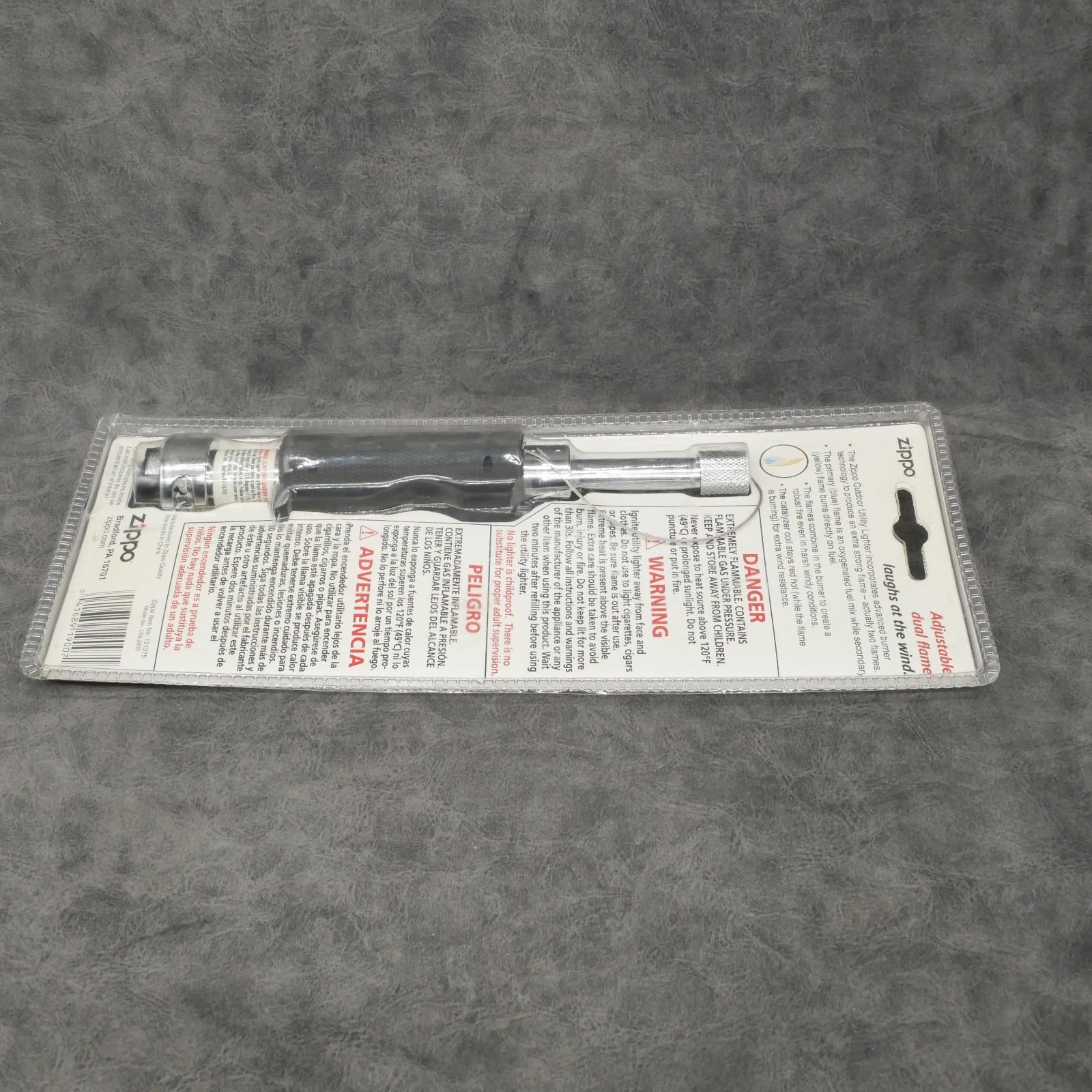 Zippo Outdoor Utility Lighter OUL Flame Tough Metal Design Vintage 121375